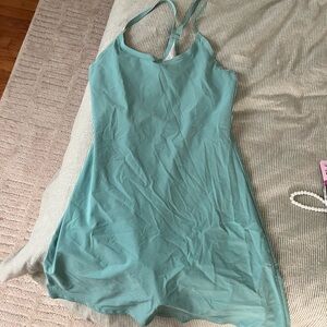 Outdoor Voices Teal and Gray Activewear